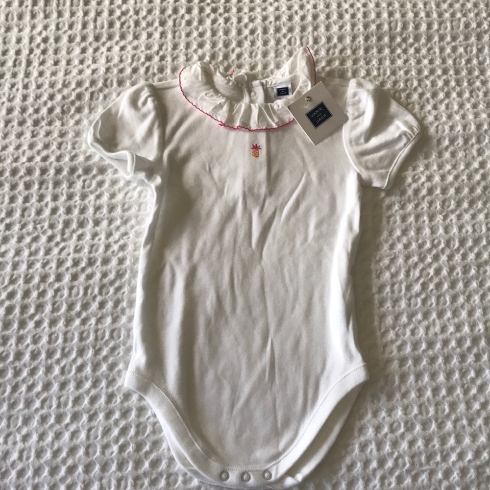Janie and jack 12-18 month pineapple onesie